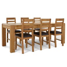 Bayonne Ext. Dining Table & 6 Chairs 1