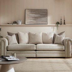 Zack Extra Large Pillow Back Sofa 2