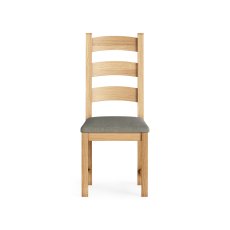 Belfort Ladder Back Dining Chair - Grey 3
