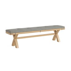 Belfort Bench Cushion Grey 3