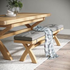 Belfort Bench Cushion Grey 4