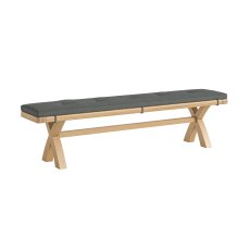 Belfort Bench Cushion Charcoal 3