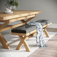 Belfort Bench Cushion Charcoal 4
