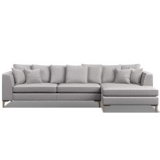 Millie Large Chaise Pillow Back Sofa RHF 1