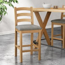 Belfort Bar Chair - Grey 3