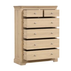 Linhay 2 Over 4 Chest - Oak 2