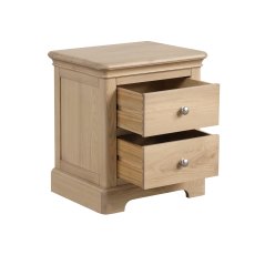 Linhay 2 Drawer Bedside - Oak 2
