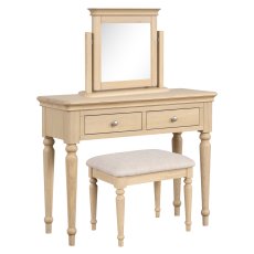 Linhay Dessing Table Stool - Oak 3