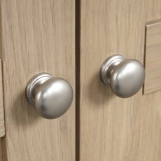 Linhay 2 Drawer Double Wardrobe - Oak 5
