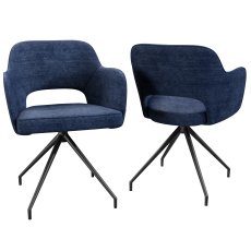 Chicago Dining Chair - Dark Blue 4