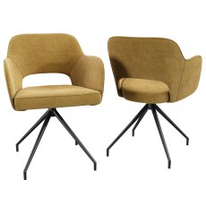 Chicago Dining Chair - Ochre 4