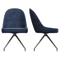 Miami Dining Chair - Dark Blue 5