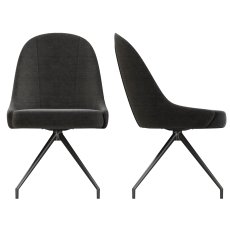 Miami Dining Chair - Charcoal 5