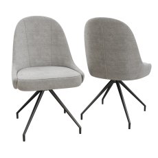 Miami Dining Chair - Light Grey 4