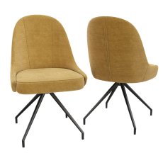 Miami Dining Chair - Ochre 4