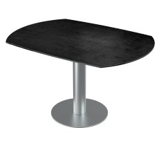 Luna Extending Dining Table - Titanium 4