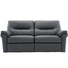 G Plan Seattle 2 Seater Double Recliner Sofa with Lumbar in Leather 2