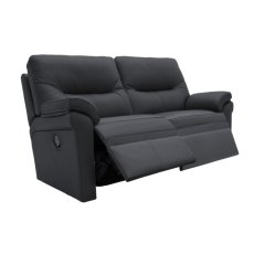G Plan Seattle 2 Seater Double Manual Recliner Sofa with Heated Seats in Leather 1
