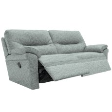 G Plan Seattle 3 Seater Double Manual Recliner Sofa with Heated Seats 1