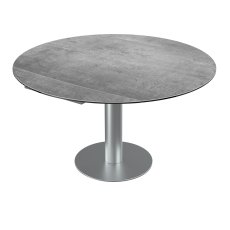 Luna Extending Dining Table - Silver 2