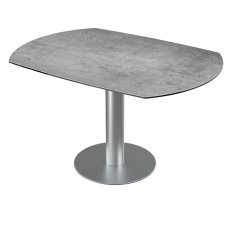 Luna Extending Dining Table - Silver 4