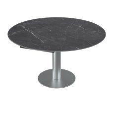 Luna Extending Dining Table - Marquina Marble 2