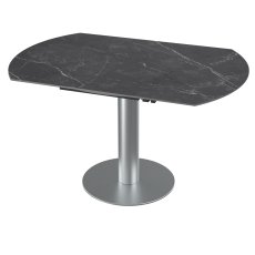 Luna Extending Dining Table - Marquina Marble 4