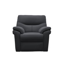G Plan Seattle Manual Recliner Armchair with Heated Seat in Leather 2