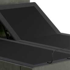 Tempur Ergo Smart Base with Form Headboard - Dark Green 5