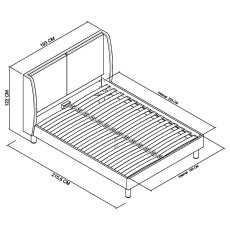 Valletta King Size Bedframe 6