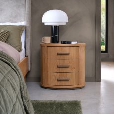 Valletta 3 Drawer Nightstand 4