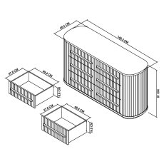 Valletta 6 Drawer Chest 6