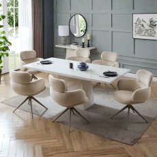 Alaric Dining Table & 6 Chairs 2