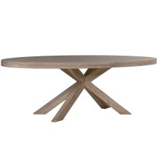Fleur Medium Dining Table & 6 Natural Chairs 4