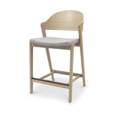 Valletta Bar Chair - Grey 2