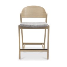 Valletta Bar Chair - Grey 3