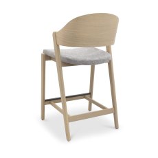 Valletta Bar Chair - Grey 4