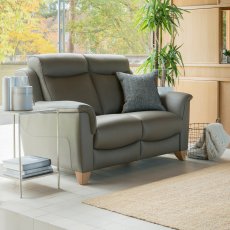 Parker Knoll Manhattan 25 2 Seater Sofa in Leather 2