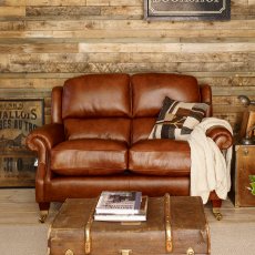 Henley 2 Seater Leather 3