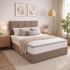 Highgrove Centra 1500 Pocket 2 Drawer Divan Set with Headboard 4