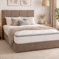 Highgrove Centra 1500 Pocket 2 Drawer Divan Set with Headboard 1