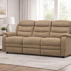 Leather 3 Seater Sofa 3