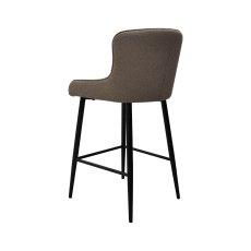 Mocha Beige Boucle Bar Stool 2