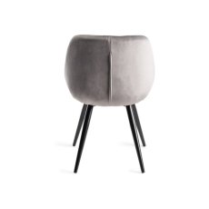 Grey Velvet Dining Chair 4