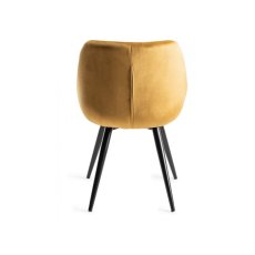 Mustard Velvet Dining Chair 4
