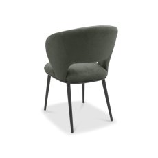 Green Fabric Dining Chair 4