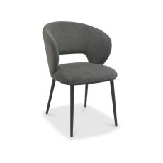 Grey Fabric Dining Chair 1