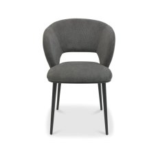 Grey Fabric Dining Chair 2