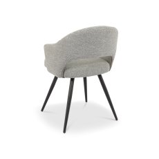 Grey Fabric Dining Chair 4