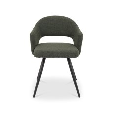 Green Fabric Dining Chair 2
